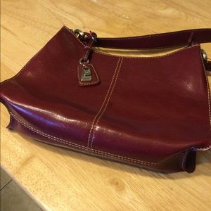 Liz Claiborne dark red purse